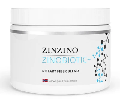 ZINZINO Zinobiotics+, Dietary Fibre Supplement, Gut health, cholesterol, Chronic Illness