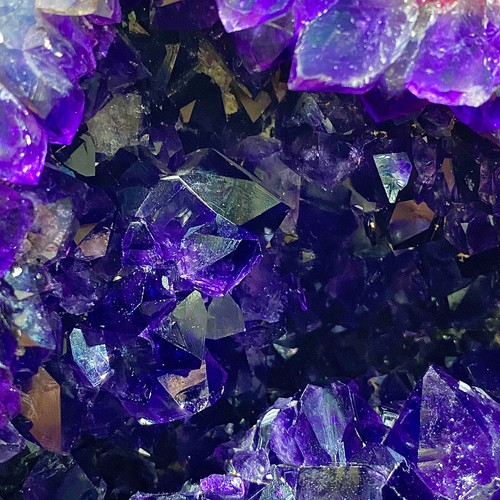 10.86LB Natural high-quality amethyst cave amethyst coin bag spiritual energy - 第 10/14 張圖片