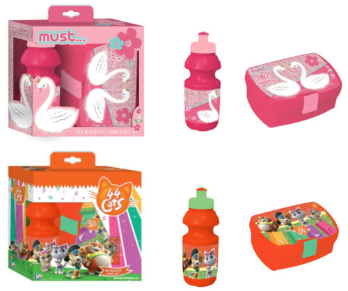 SET bambini contenitore per pane + bottiglia set regalo contenitore per pane bottiglia contenitore per vespri - Foto 1 di 8