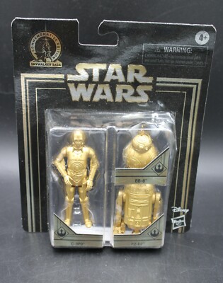 Star Wars Skywalker Saga Commemorative Edition Gold BB8,R2-D2,C-3PO Figures 2019