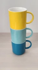 Set of 3 Sweese Stackable Coffee Tea Mugs Lead Free (M2)
