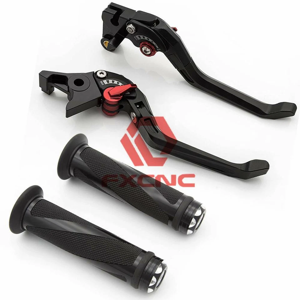 Empuñadura de palanca de embrague de freno rombo plegable 5D Aniti para Husqvarna SMS 125 08-2010 Foto 2 de 4