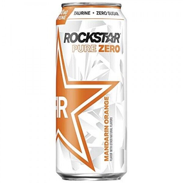 Rockstar Energy Drink - Pure Zero Strawberry Peach