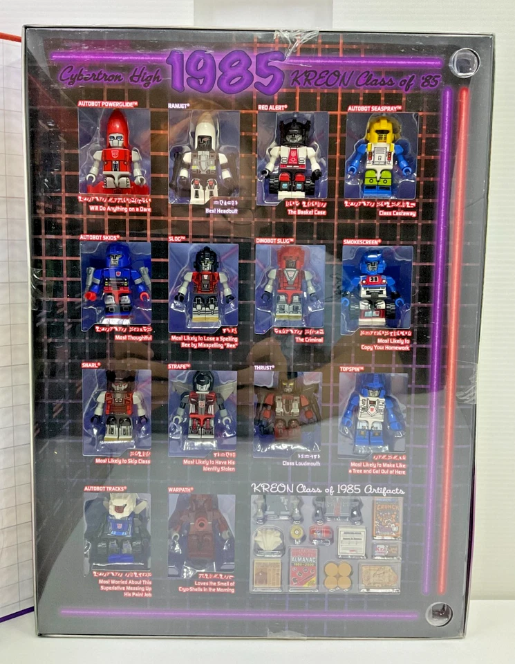 2015 HASBRO CYBERTRON KREON CLASS OF 1985 KRE-O TRANSFORMERS FIGURES MISB - Image 3 of 4