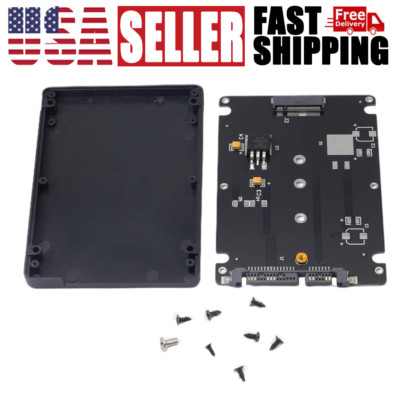 M2 NGFF SSD to 2.5 Inch SATA Enclosure Converter Internal / External Adapter M.2