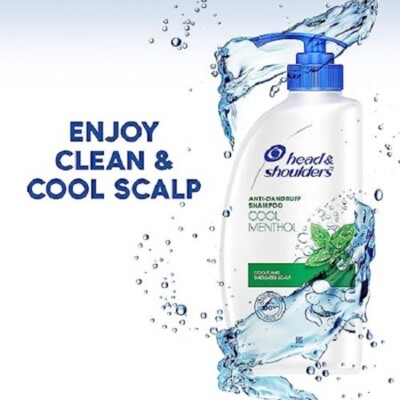 Head & Shoulders Cool Menthol Shampoo, 650ml
