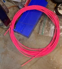NOS Old School BMX Pink Brake Cable Housing $1per foot