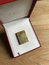 Ancien Briquet ST DUPONT plaqué or 20 microns En Boîte D'origine 