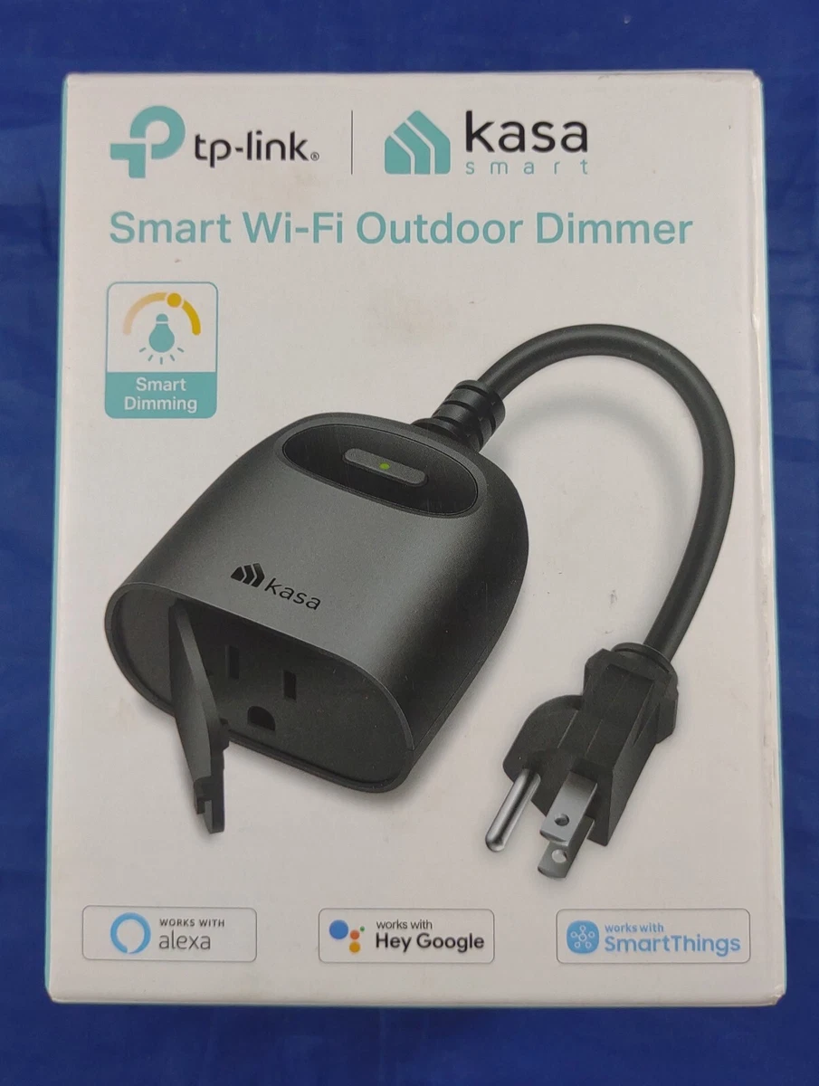 Kasa Outdoor Smart Dimmer Plug KP405 Plug in Dimmer for Outdoor