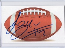 TREVONE BOYKIN NCAA Horned Frogs Auto Autographed Signed 3x5 Index Card