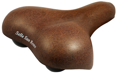 Fahrradsattel Selle San Remo 3560 Lindau City/Trekking - Braun