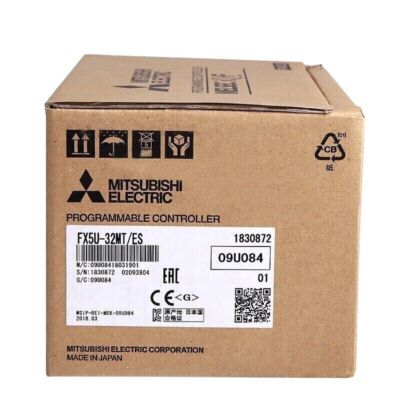 FX5U-32MT/ES 1PCS NEW MITSUBISHI PLC PROGRAMMABLE CONTERLLER MODULE FX5U-32MT/ES