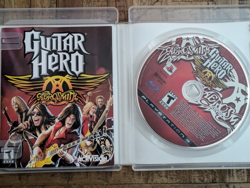 Guitar Hero Aerosmith PS3 PlayStation 3 Complete CIB - Picture 2 of 6