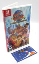 Nintendo Switch Street Fighter 30th Anniversary Collection EMPTY Case