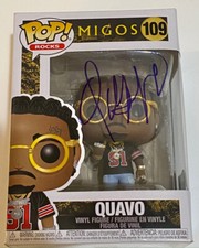 Quavo Huncho Signed Autographed Funko Pop Figure #109 Migos BAS Beckett COA