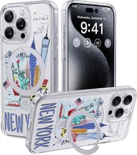 CASEKOO iPhone 14 Pro Max Case, Stand, MagSafe, 12FT Prot, Women, Lovely