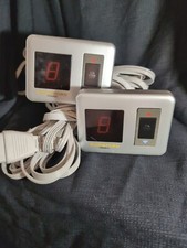  Set of 2 Biddeford 4-Prong Electric Heating Blanket Controllers Silver TC15B2