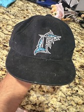 Vintage 1990s Genuine MLB Florida Marlins GCC Grosscap Stretch Kids Hat