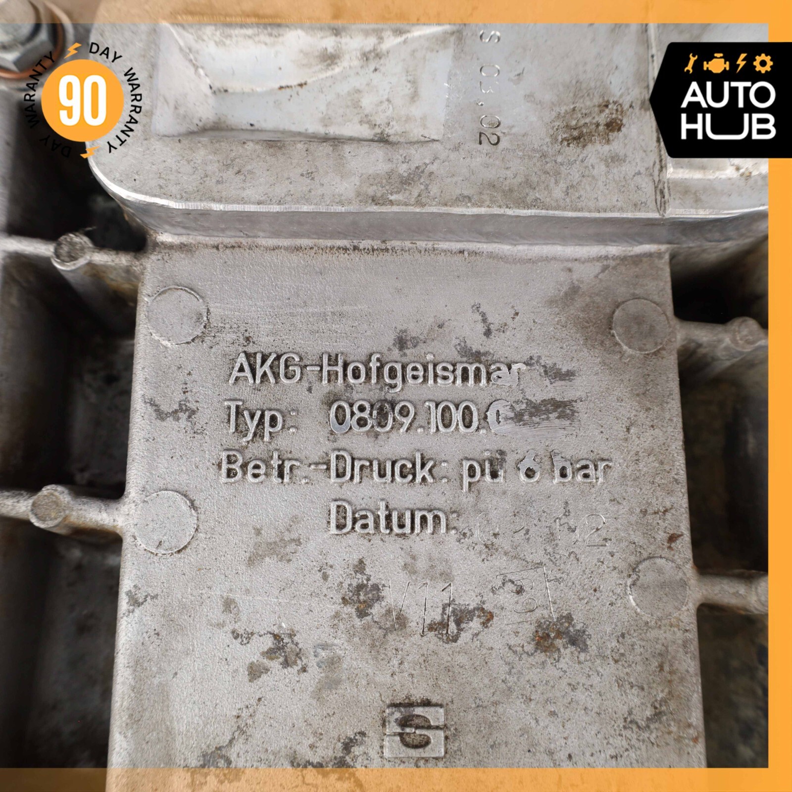 02-07 Maserati Coupe 4200 M138 Quattroporte Engine Oil Heat Exchanger OEM 50k