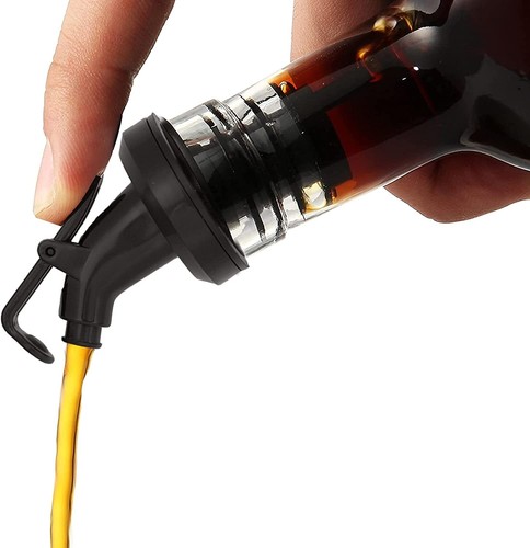 Ausgießer für Flaschen mit Verschluss ÖL Essig Wein Spirituosen Spender Dosierer - Bild 1 von 13