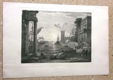 Embarkation of the Queen of Sheba  Claude Lorrain