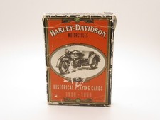 Harley Davidson Motorcycles Historical Playing Cards 1930-1950
