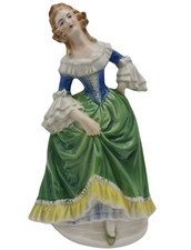 antiker Rauchverzehrer Rokoko Dame &Auml;lteste Volksstedt ab 1915 18cm hoch