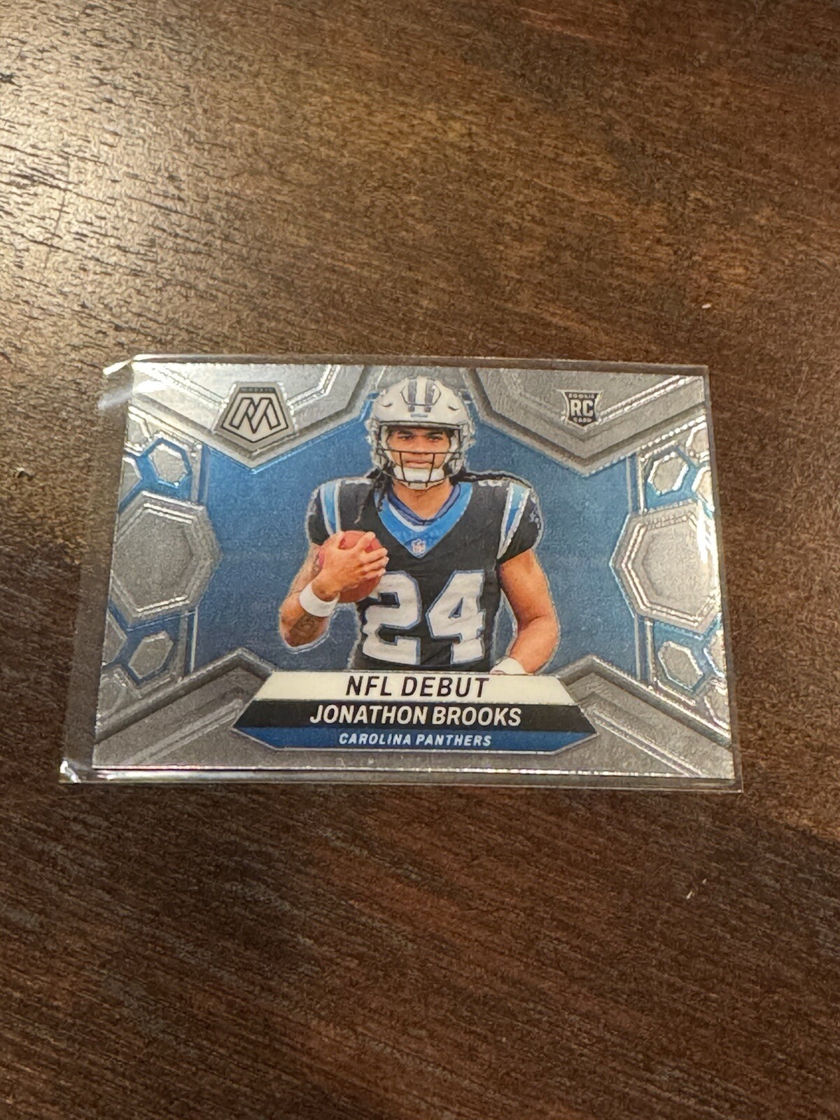 2024 Panini Mosaic Jonathon Brooks NFL Debut #276 RC Rookie