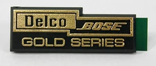 1990-1996 C4 Chevrolet Corvette Delco Bose Gold Series Speaker Grille Emblem