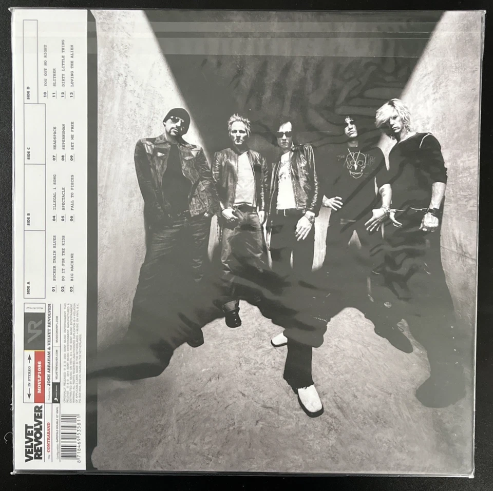 VELVET REVOLVER CONTRABAND VINYL 2LP 180G AUDIOPHILE IMPORT NEW SEALED MINT Foto 2 de 2
