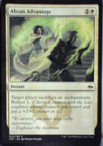 Abzan Advantage 2/185 Fate Reforged