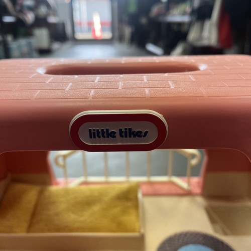 Vintage Little Tikes Grandma's Cottage Dollhouse Pink Roof 1990 NO ACCESSORIES - 第 5/5 張圖片