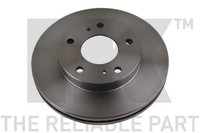 2X Bremsscheibe NK 202243 FüR Cargo Nissan Vanette Serena HC C23 VAN Bus 23