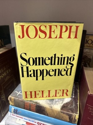 Something Happened by Joseph Heller 1974 HC/DJ 1st edition