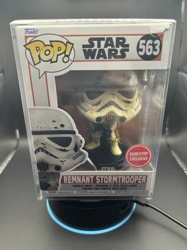 Funko Pop! Star Wars (Remnant Stormtrooper #563) GameStop Exclusive W/ Protector