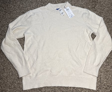 NEW Jack  Jones Men's Moonbeam Jornoho Knit Crewneck Medium 
