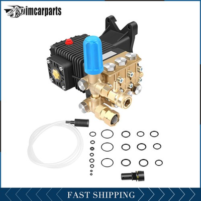 #ad 4000PSI New Power Pressure Washer Pump 1quot; Horizontal Shaft 3400 RPM $184.78