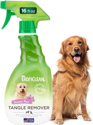 Dog Detangler Spray Dematting, Leave in Conditioner, Perfect for Doodles & All C