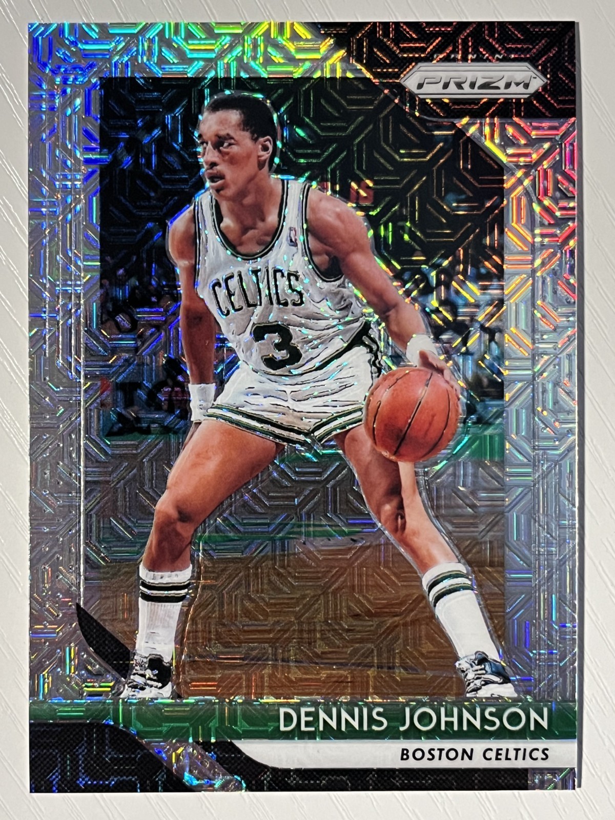 Dennis Johnson 2018-19 Panini Prizm Mojo Prizm #245 15/25 Boston Celtics