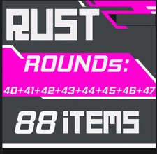 🌏RUST🌟TW DROPS x88 ITEMS✅40-41-42-43-44-45-46-47 ROUNDS ✅STEAM ONLY