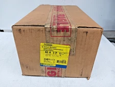 New Sealed Square D 60 Amp I-Line Circuit Breaker 3 Pole 600 VAC FA36060