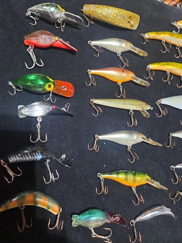 Lote de varios señuelos de pesca Kwikfish Jenson Rapala algodón Cordell Heddon. 37 señuelos Foto 3 de 4