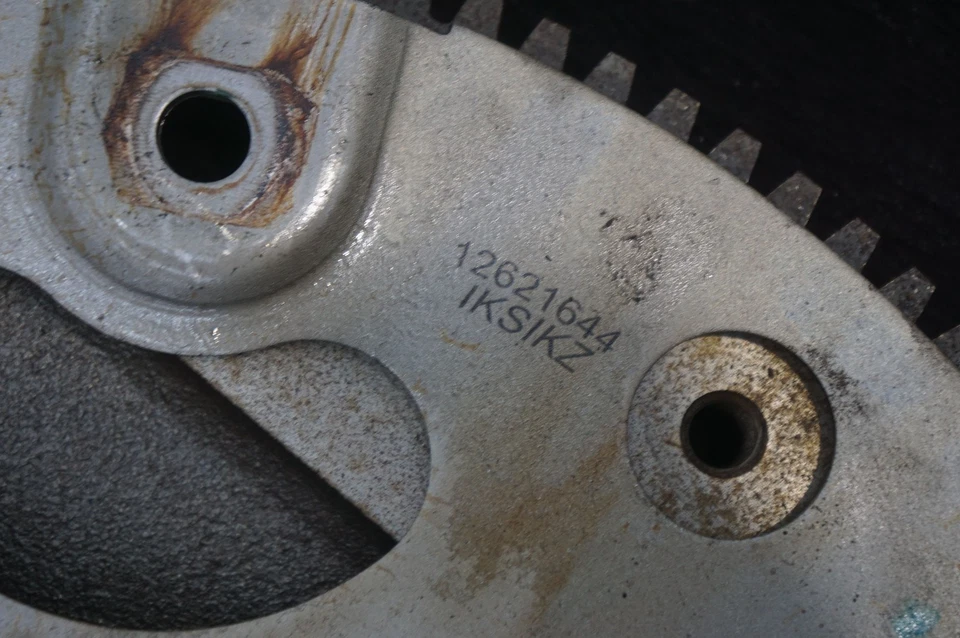 Transmission Flywheel Plate 6.6l OEM 12641640 Chevrolet Silverado 3500 2015-2016 - Image 2 of 4