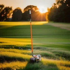 ORANGE WHIP 7 Iron PRACTICE TRAINER, Huaen NEW