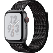 APPLE WATCH NIKE+ SERIES 4 GPS + CELLULAR 44MM, SPACE - Scratch & Dent