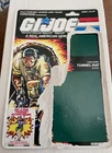 Original 1987 GI Joe Tunnel Rat 3.75" Action Figure Cardback full File Card arah