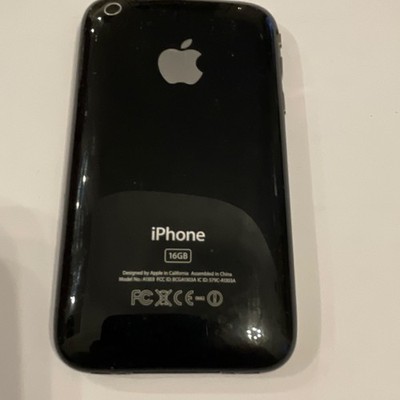 Apple iPhone 3G 16GB Black Wi-Fi iOS 3.5 in Screen 2 MP Camera | eBay