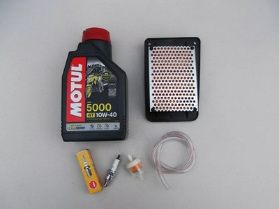Service Kit Lexmoto Aura 125 Euro 5 Engine Oil Fuel Air Filter Pipe Spark Plug
