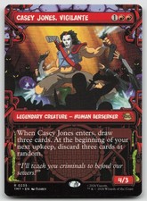 Casey Jones, Vigilante (0235) (Showcase) 235 TMT MTG Rare NM