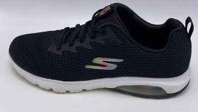 Skechers Sneakers Womens 10 Go Walk Air-124074 Sneaker Black Casual Read